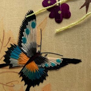 bookmark New vintage handmade butterfly (set of 12)